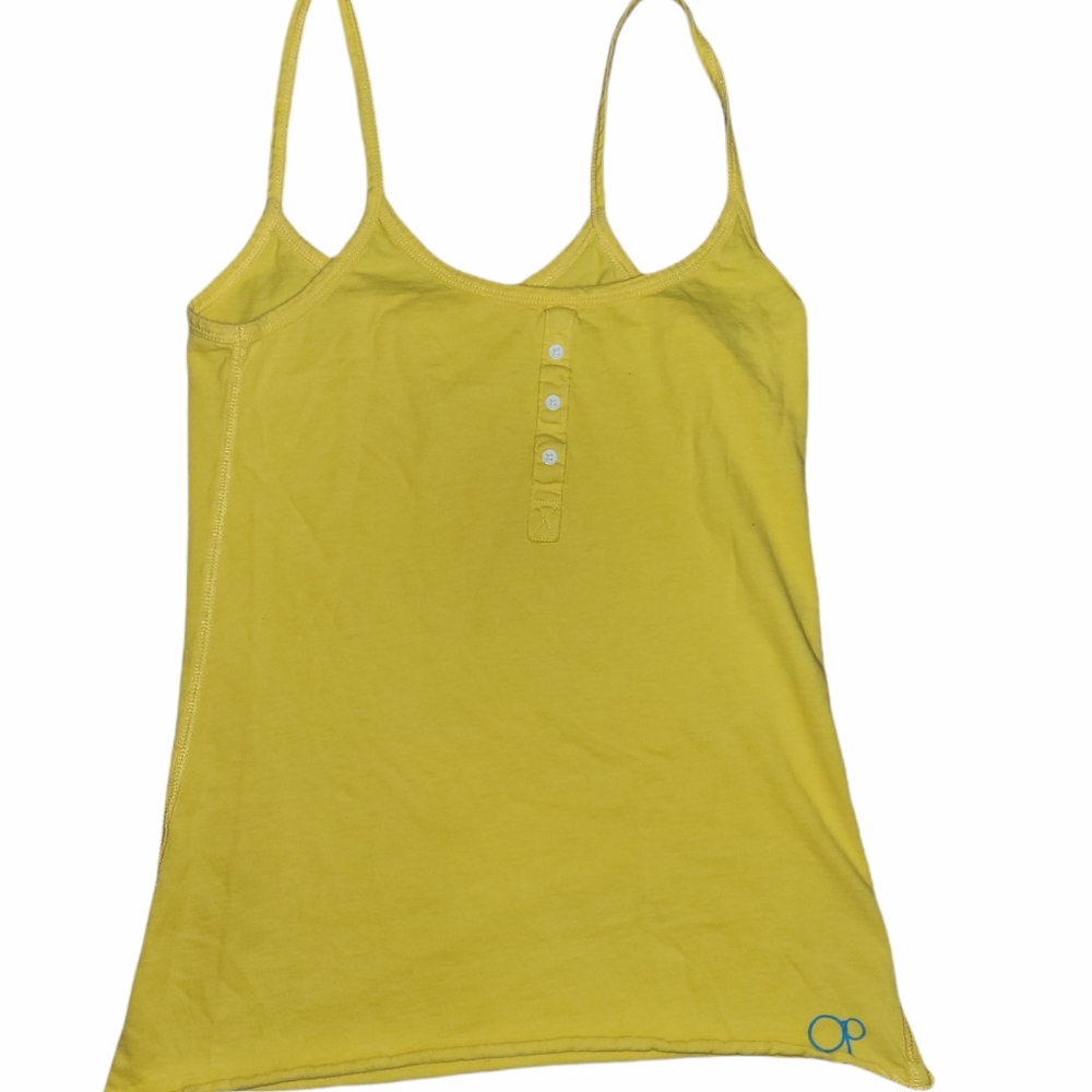 OP Ocean Pacific Yellow Tank Top Girls sz 11 13